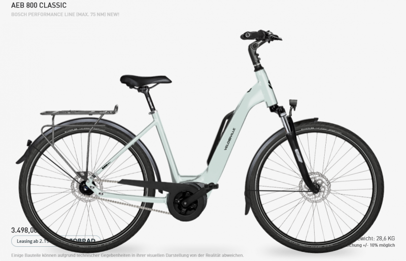 Velo de Ville AEB 8800 Classic-0