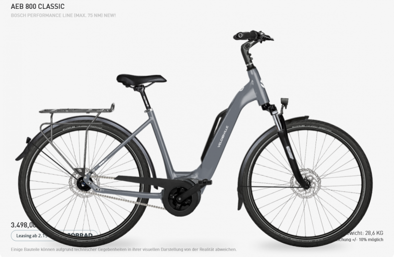 Velo de Ville AEB 8800 Classic-0